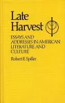 Late Harvest cover