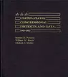 United States Congressional Districts and Data, 1843-1883 cover