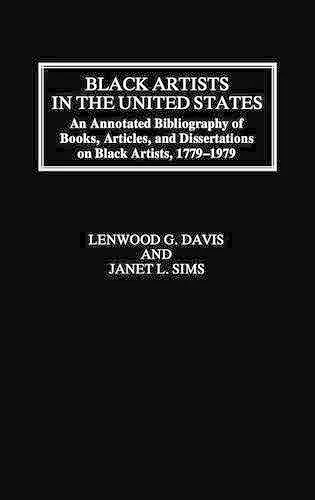 Black Artists in the United States cover