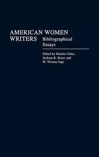 American Women Writers cover