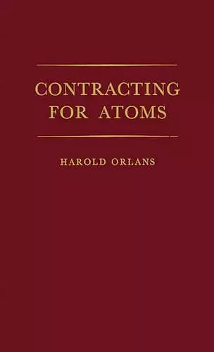 Contracting for Atoms cover