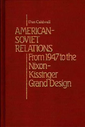 American-Soviet Relations cover