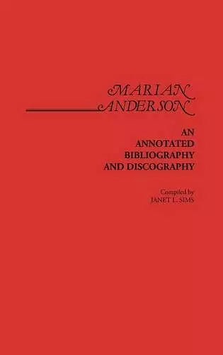 Marian Anderson cover