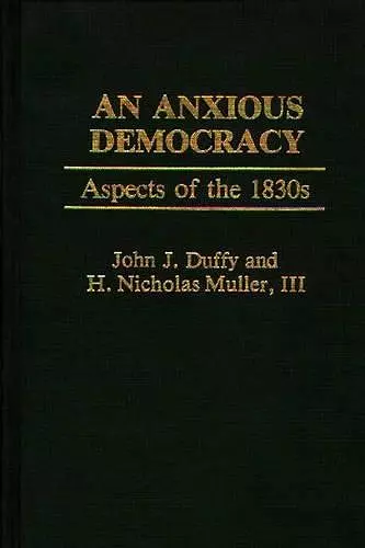 An Anxious Democracy cover