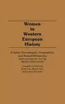 Women in Western European History cover