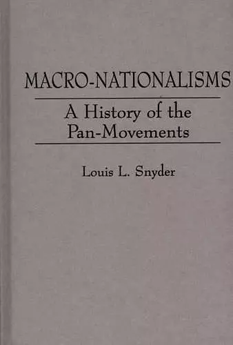 Macro-Nationalisms cover