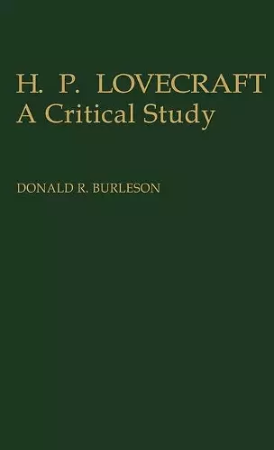 H. P. Lovecraft cover