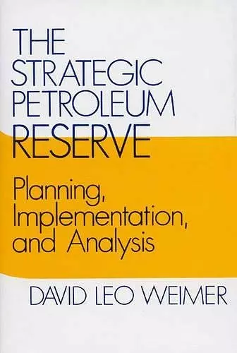 The Strategic Petroleum Reserve cover