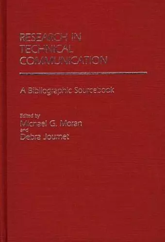 Research in Technical Communication cover