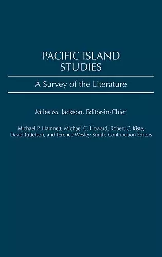 Pacific Island Studies cover