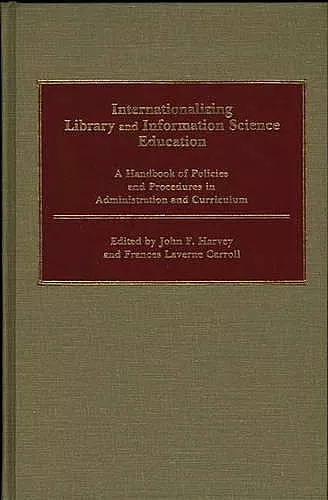Internationalizing Library and Information Science Education cover