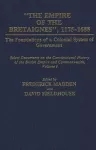 The Empire of the Bretaignes, 1175-1688: The Foundations of a Colonial System of Government cover