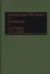 Biographical Dictionary of Councilors of the Indies cover