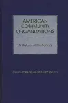 American Community Organizations cover