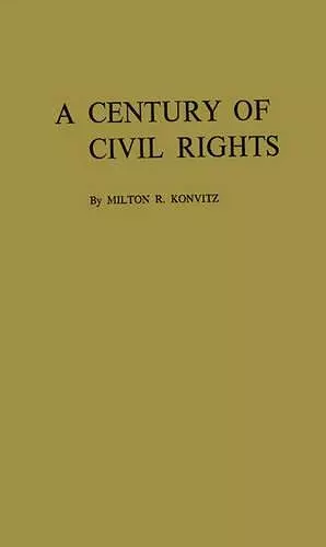 A Century of Civil Rights cover