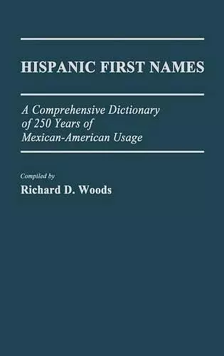 Hispanic First Names cover