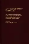 An Oliver Optic Checklist cover