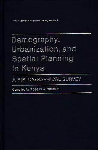 Demography, Urbanization, and Spatial Planning in Kenya cover