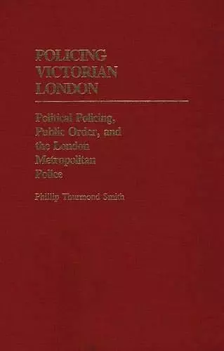 Policing Victorian London cover