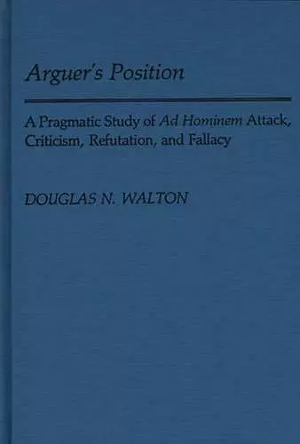 Arguer's Position cover