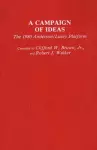 A Campaign of Ideas cover