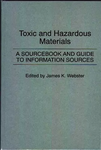 Toxic and Hazardous Materials cover