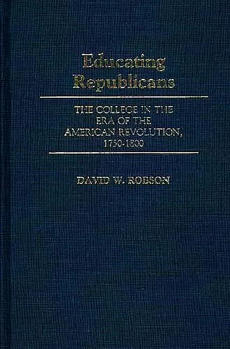 Educating Republicans cover