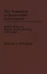 The Transition to Responsible Government cover