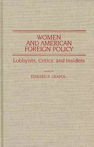 Women and American Foreign Policy cover