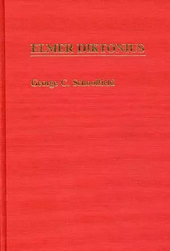 Elmer Diktonius cover
