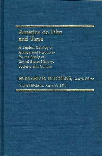 America on Film and Tape cover