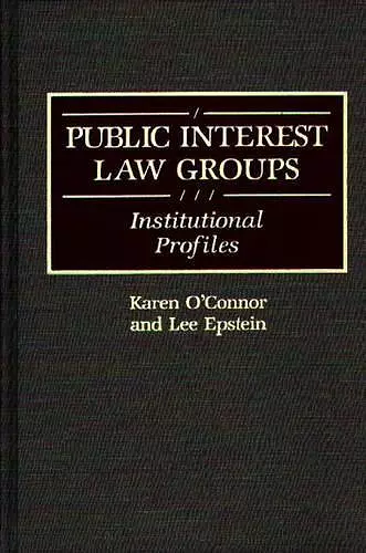 Public Interest Law Groups cover