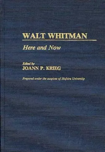 Walt Whitman cover