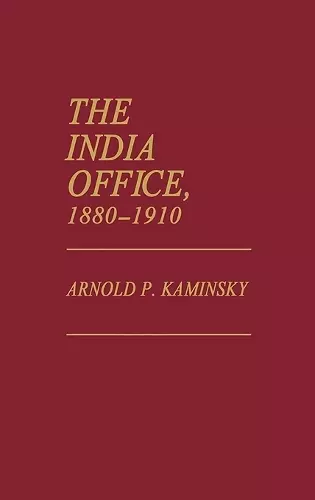 The India Office, 1880–1910 cover