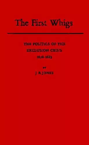 The First Whigs cover