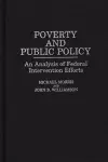 Poverty and Public Policy cover