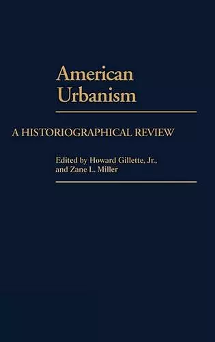 American Urbanism cover