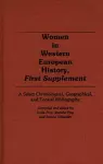 Women in Western European History, First Supplement cover
