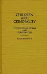 Children and Criminality cover