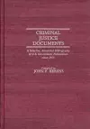 Criminal Justice Documents cover