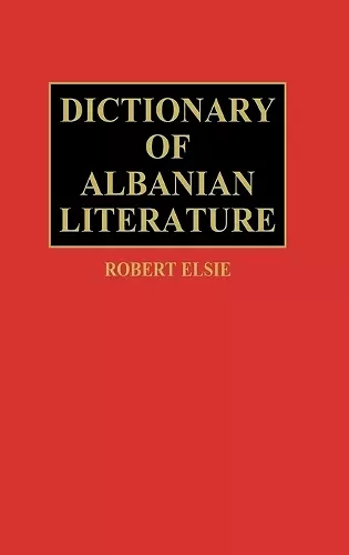 Dictionary of Albanian Literature cover