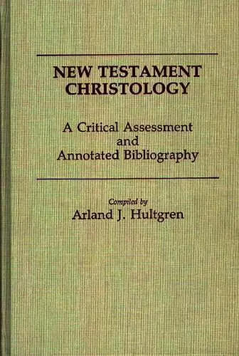 New Testament Christology cover