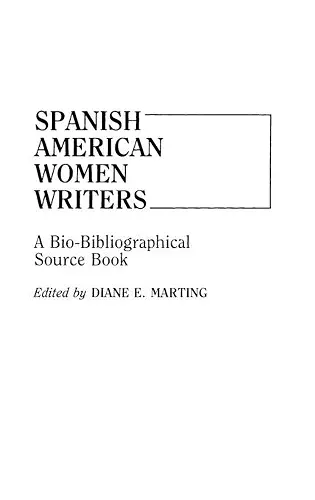 Spanish American Women Writers cover