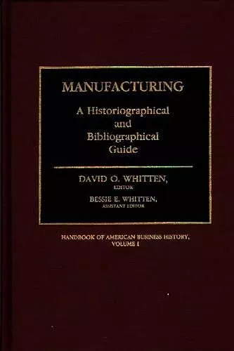 Manufacturing cover