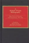 A Richard Wright Bibliography cover