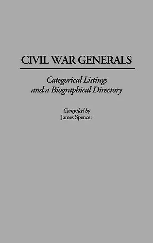 Civil War Generals cover
