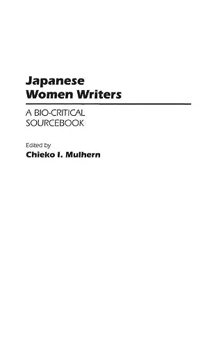 Japanese Women Writers cover