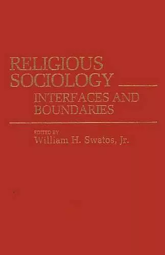 Religious Sociology cover