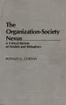 The Organization-Society Nexus cover