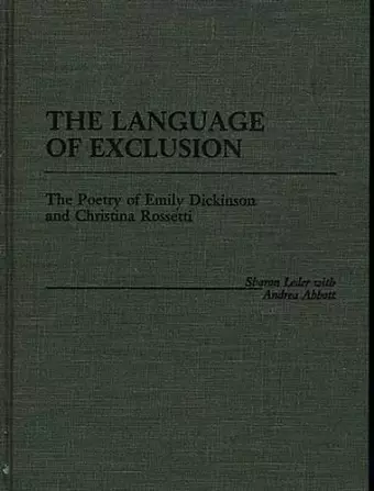 The Language of Exclusion cover